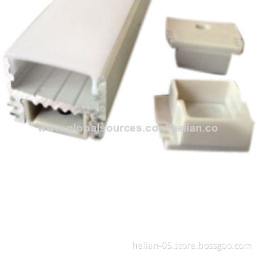 Hot-selling 10mm deep aluminum LED profile with flange